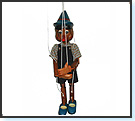 marionetta di Pinocchio da collezione